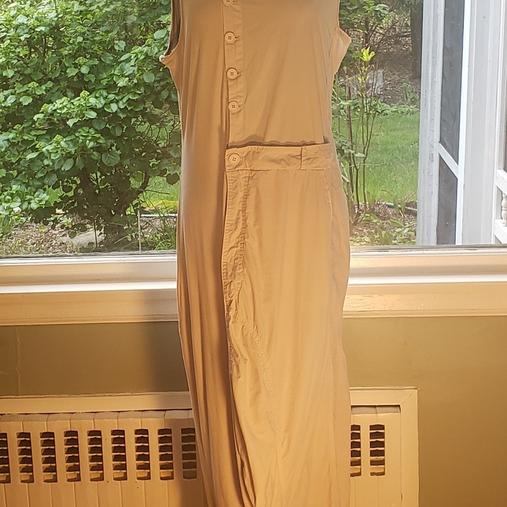 Boutique Pat Offner Poplin Sleeveless Dress